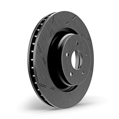 Black Slotted Brake Kits